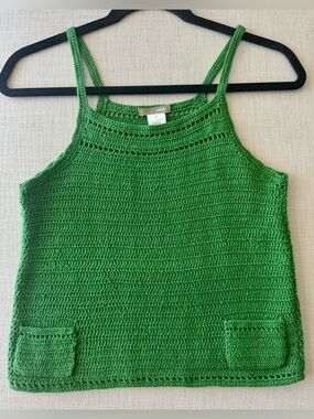 J Crew Crochet Top